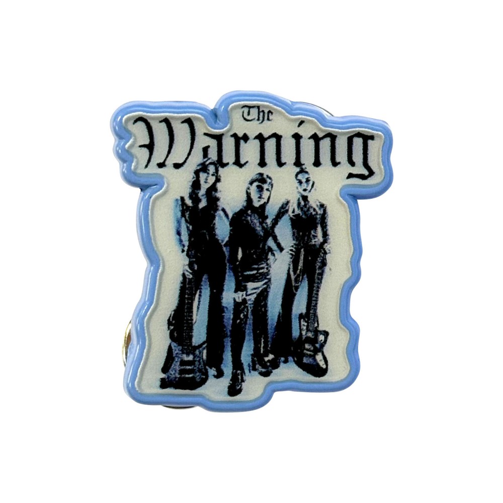The Warning - Blue Blur Pin - Multicolours